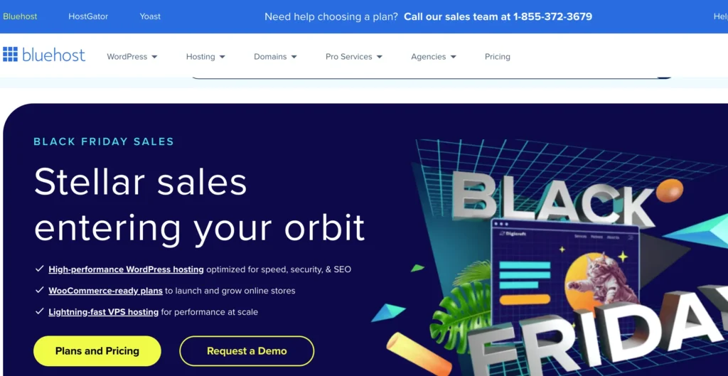 Bluehost Hlavna stranka