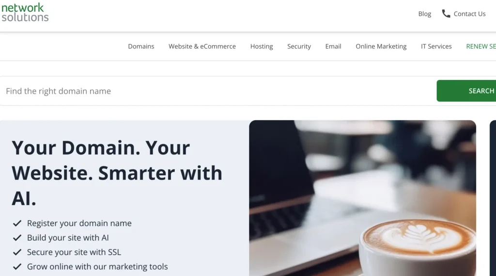 Network-Solutions Hlavna stranka