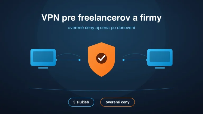 VPN pre freelancerov a malé firmy